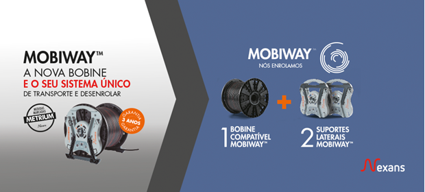 O novo kit patenteado da Nexans:  MOBIWAY™