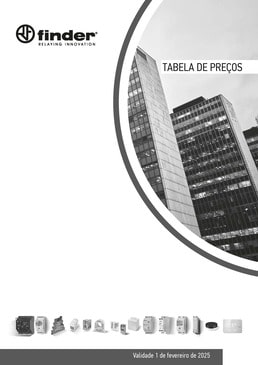 Tabela de Preços FINDER